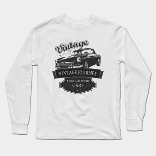 Vintage car, old car Long Sleeve T-Shirt